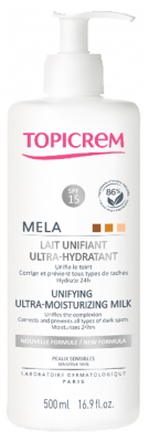 Topicrem MELA Leite Uniformizador Ultra-Hidratante 500 ml