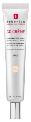 Erborian CC Krema s Centello SPF30 40 ml - Odtenek: Porcelan