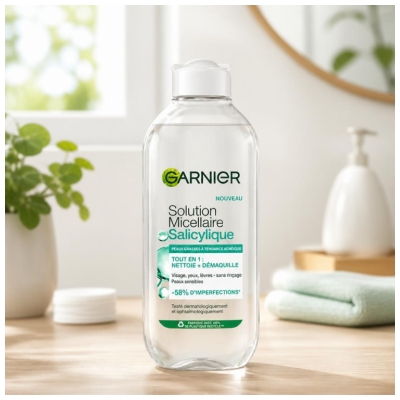 Garnier Mizellenlösung Salicylsäure Alles in 1 400 ml