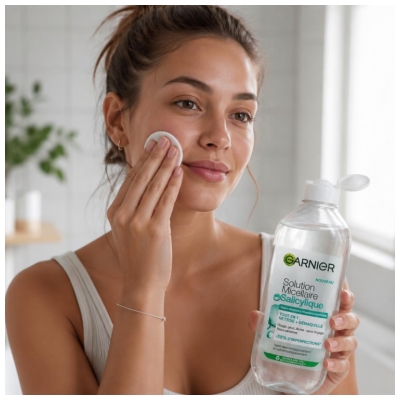 Garnier Salicylsyra Micellärvatten Allt-i-ett 400 ml