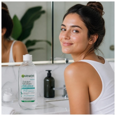Garnier Salicylsyra Micellärvatten Allt-i-ett 400 ml