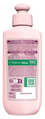 Garnier Ultra Dolces 2-i-1 Vingårdsm underbar Hårkräm för Återfuktning och Mjukhet 200 ml