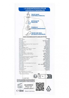 Mixa Anti-Reações Creme Hidratante Reparador 50 ml