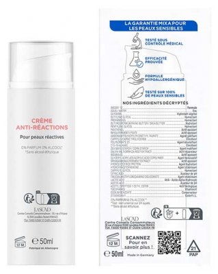 Mixa Anti-Reakcijas Remontējošs Mitrinošs Krēms 50 ml