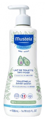 Mustela Reinigungsmilch ohne Abspülen 500 ml