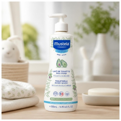 Mustela Tvättmjölk Utan Sköljning 500 ml