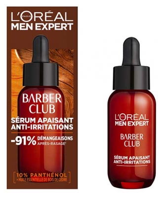 Men Expert Sérum Calmante Anti-Irritación Barber Club 30 ml