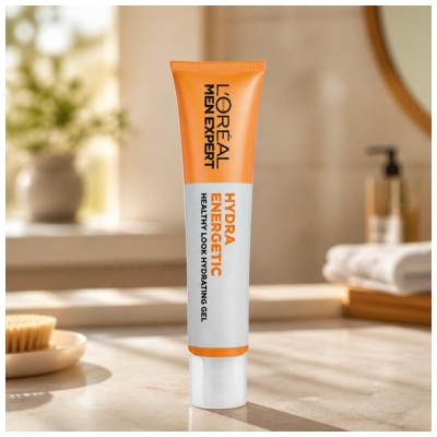 L'Oréal Paris Men Expert Hydra Energetic Gintarinio Atspalvio Drėkinamasis Gelis 40 ml