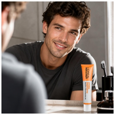 Men Expert Gel Hidratante Hydra Energetic Healthy Glow 40 ml