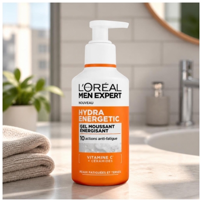L'Oréal Paris Men Expert Hydra Energetic Gel Espumoso Energizante 260 ml