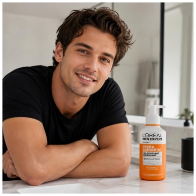 L'Oréal Paris Men Expert Hydra Energetic Gel Espumoso Energizante 260 ml