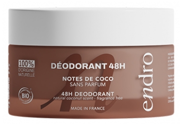 Endro Déodorant 48H Notes De Coco Bio 50 g