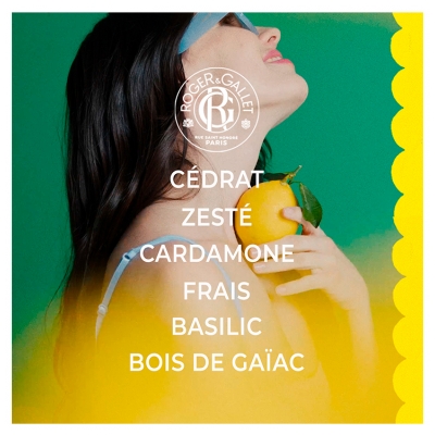 Roger & Gallet Cédrat Eau Parfumée Bienfaisante 100 ml