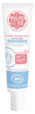 Pulpe de Vie Fluide Hydratant Apaisant Visage Calm-Me Bio 40 ml