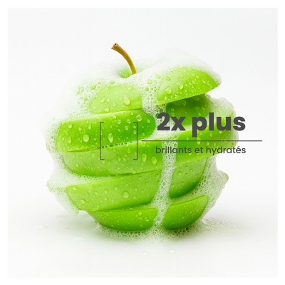 Pulpe de Vie Shampoing Hydratant Doux Pomme Bio 400 ml