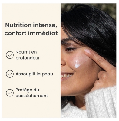 Pulpe de Vie Crème Nourrissante Visage Caresse Veloutée Bio 40 ml