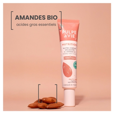 Pulpe de Vie Crème Nourrissante Visage Caresse Veloutée Bio 40 ml
