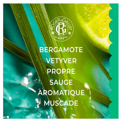 Roger & Gallet Vétyver Eau Parfumée Bienfaisante 100 ml