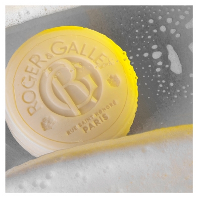 Roger & Gallet Cologne Twist Tīrīšanas Cietais Ziepes Ķermenim Sejai un Matiem 100 g