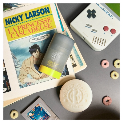 Roger & Gallet Cologne Twist Tīrīšanas Cietais Ziepes Ķermenim Sejai un Matiem 100 g