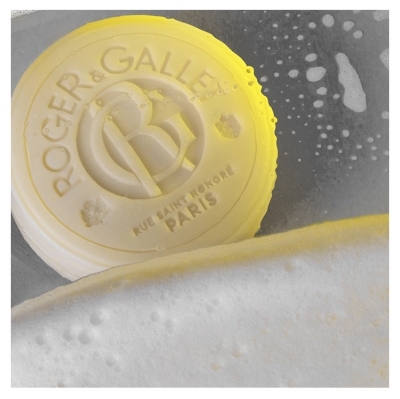 Roger & Gallet Cologne Twist Tīrīšanas Cietais Ziepes Ķermenim Sejai un Matiem 100 g