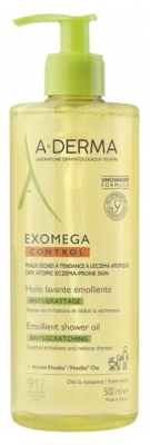 A-DERMA Exomega Control Huile Lavante Émolliente Anti-Grattage 500 ml