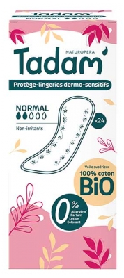 Tadam' Dermo-Sensitiiviset normaalit pikkuhousunsuojat 24 kpl