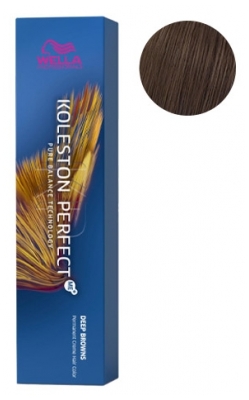 Wella Coloração Koleston Perfect Deep Browns 60 ml - Cor: 5/71 Castanho claro Castanho cinzento