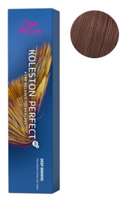 Wella Coloration Koleston Perfect ME+ 4/77 Intense Chestnut Brown - Hair Colour: 7/75 Blond Brown Mahogany