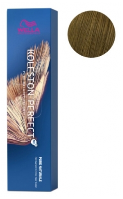 Wella Farba do włosów Koleston Perfect Pure Naturals 60 ml - Kolor: 7/01 Naturalny popielaty blond