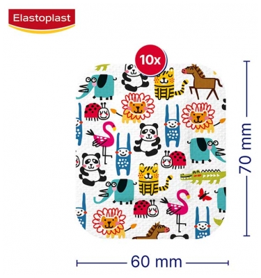 Elastoplast Gevoelige Huid Kinderen 10 XL Pleisters