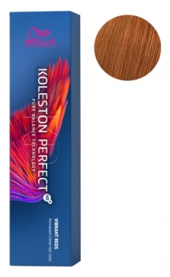 Wella Coloração Koleston Perfect Vibrant Reds 60 ml - Cor: 8/34 Louro claro Dourado acobreado