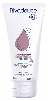 Crema de Pies bio Rivadouce 100 ml