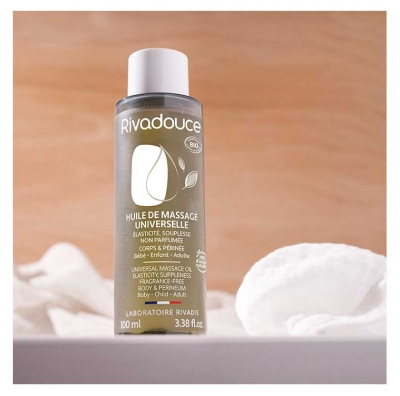 Rivadouce Monikäyttöinen Luomu Hierontaöljy 100 ml
