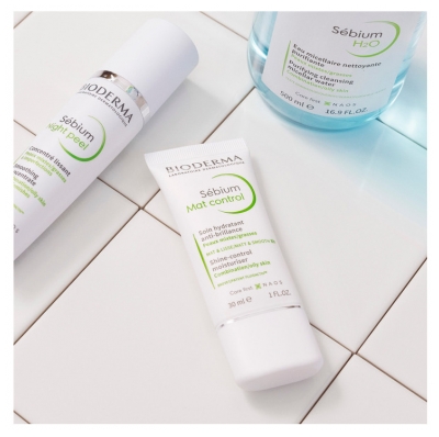 Bioderma Sébium Mat Control Soin Anti-Brillance 12h 30 ml