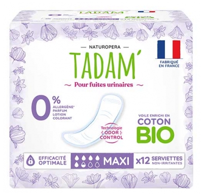 Tadam' Maxi Vahvat Inkontinenssisuojat 12 kappaletta