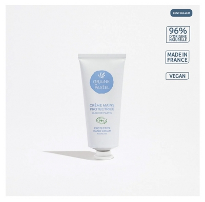 Graine de pastel Crème Mains Protectrice Bio 60 ml