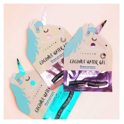 Inuwet Kokosová voda Rozjasňující a Projasňující Pleťová Maska 30 ml