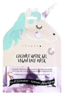 Inuwet Kokosvand Ansigtsmaske Glød og Lysstyrke 30 ml