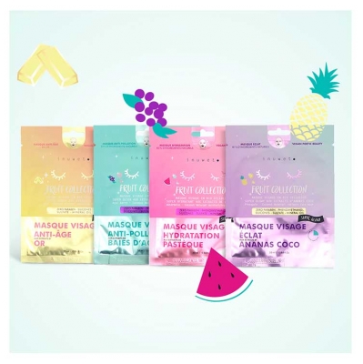 Masca de Față Anti-Îmbătrânire Aur Inuwet Fruit Collection 30 ml