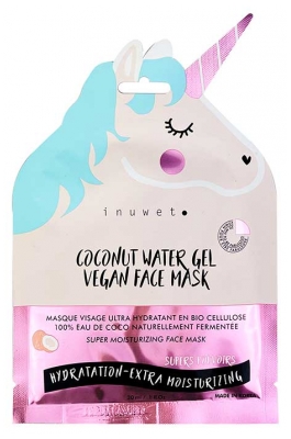 Inuwet Kokosová Voda Ultra Hydratační Pleťová Maska 1 Maska