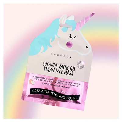 Inuwet Kokosvand Ultra Fugtgivende Ansigtsmaske 1 Maske