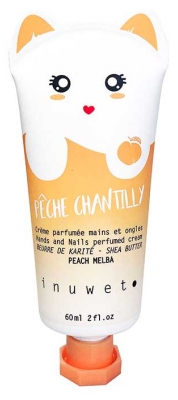 Inuwet Crema de Manos y Uñas 60 ml - Olor: Melocotón Melba