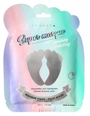 Inuwet Mascarilla Exfoliante Para Pies 40 ml