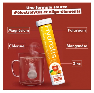 Hydratis Solution d'Hydratation Chaude 20 Pastilles