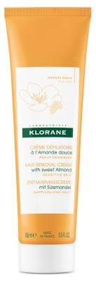 Klorane Enthaarungscreme mit Süßer Mandel 150 ml
