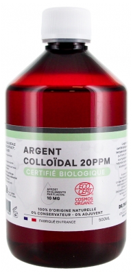 Dr. Theiss Koloidālais Sudrabs 20 ppm Bio 500 ml