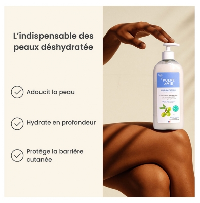 Pulpe de Vie Lait Corps Hydratant Fleur d'Oranger Bio 400 ml