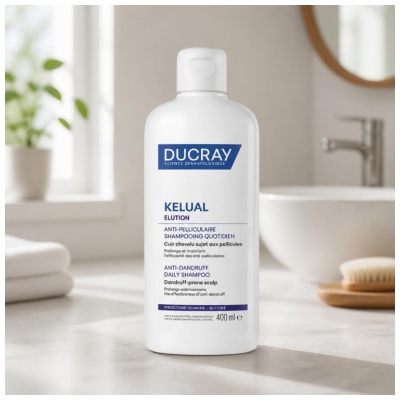 Ducray Kelual Elution Shampoing Anti-Pelliculaire Quotidien 400 ml