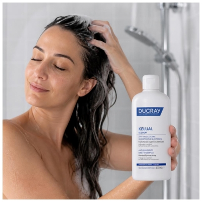 Ducray Kelual Elution Dnevni Šampon Proti Prhljaju 400 ml